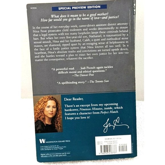 Perfect Match : A Novel by Jodi Picoult (2003, Trade Paperback, Reprint) - Picture 2 of 3